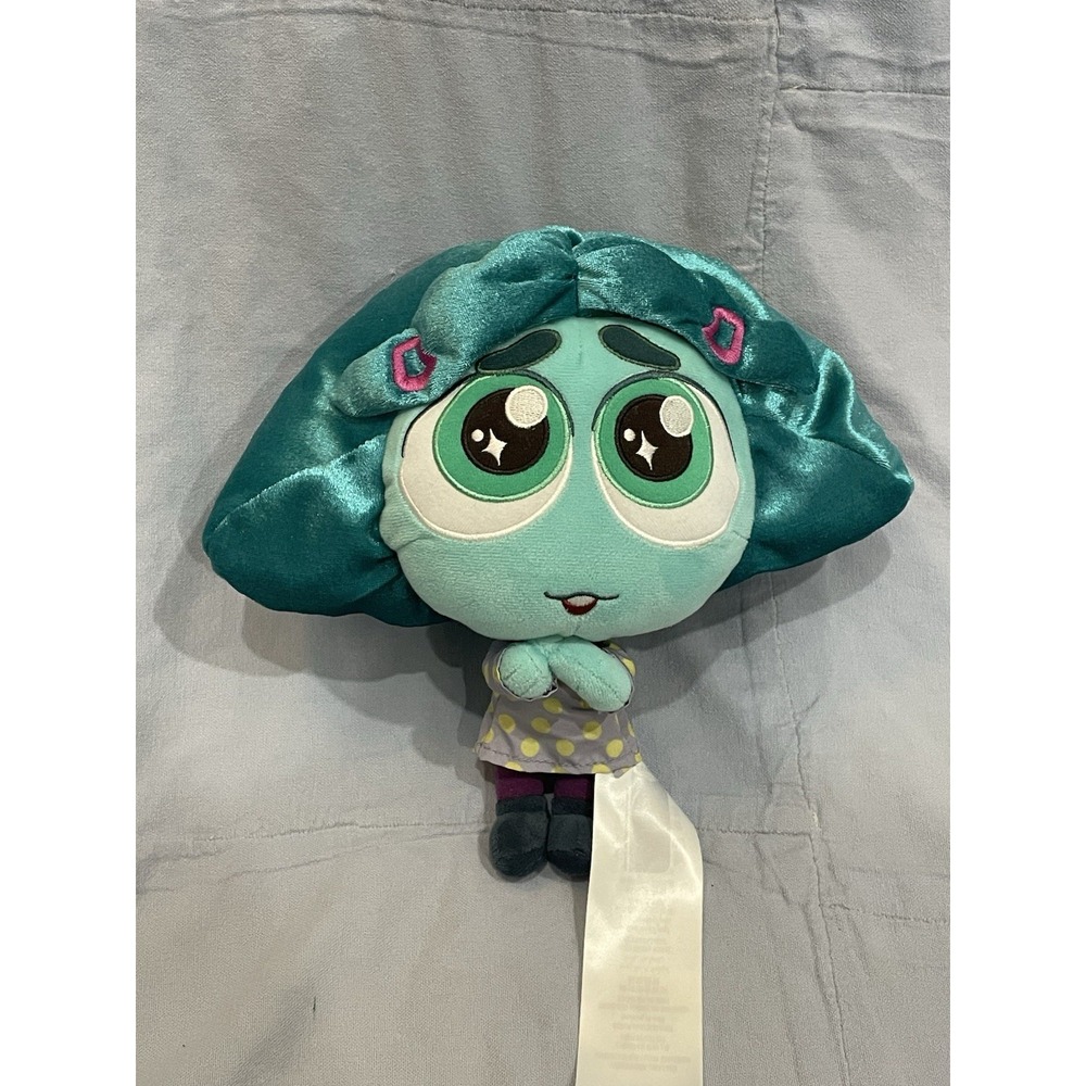 Disney Parks - Inside Out 2 - Envy - Teal Soft 9" Plush Stuffed Toy Doll